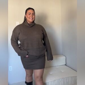 Size 18 SWEATER SET. SWEATER & SKIRT INCLUDED